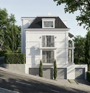Ansicht Nord (Bismarckallee)